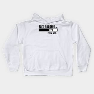 Fart loading Kids Hoodie